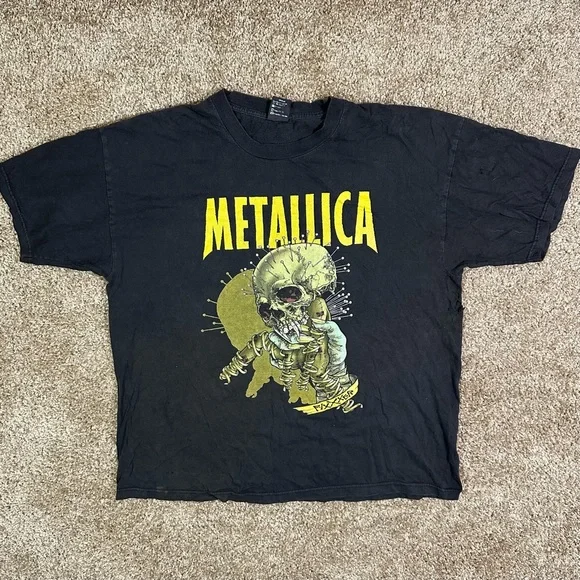 giant | Shirts | Vintage Metallica Fixxxer Tour Band Pushead